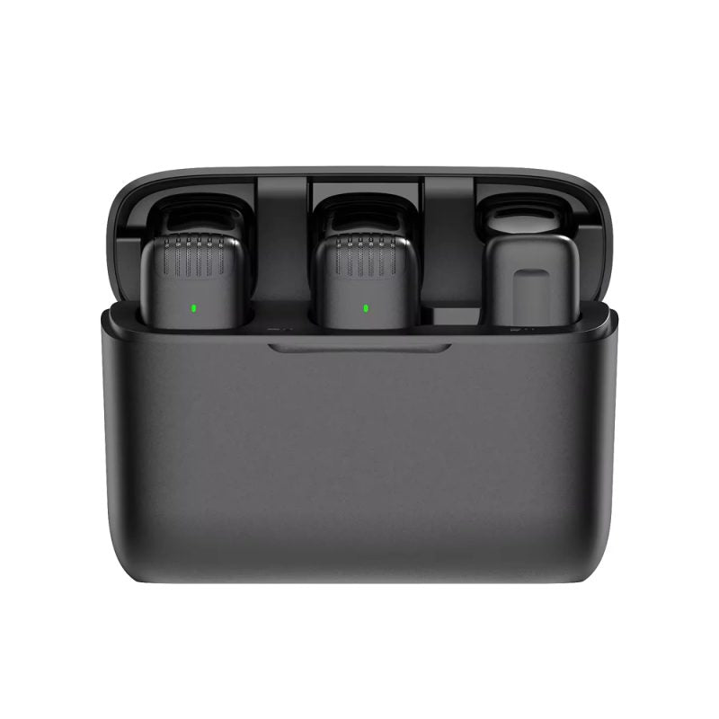 NEW J13 Type-C Dual Activate Noise Cancellation Wireless Microphone with Charging Case