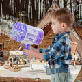 Petrella Bubble Gun Bazooka Bubble Machine Gun Bubbles for Kids TIK Tok Gifts 3 4 5 6 7 8 9 10 11 12 Years Old Bubble Blaster Blower 36 holes